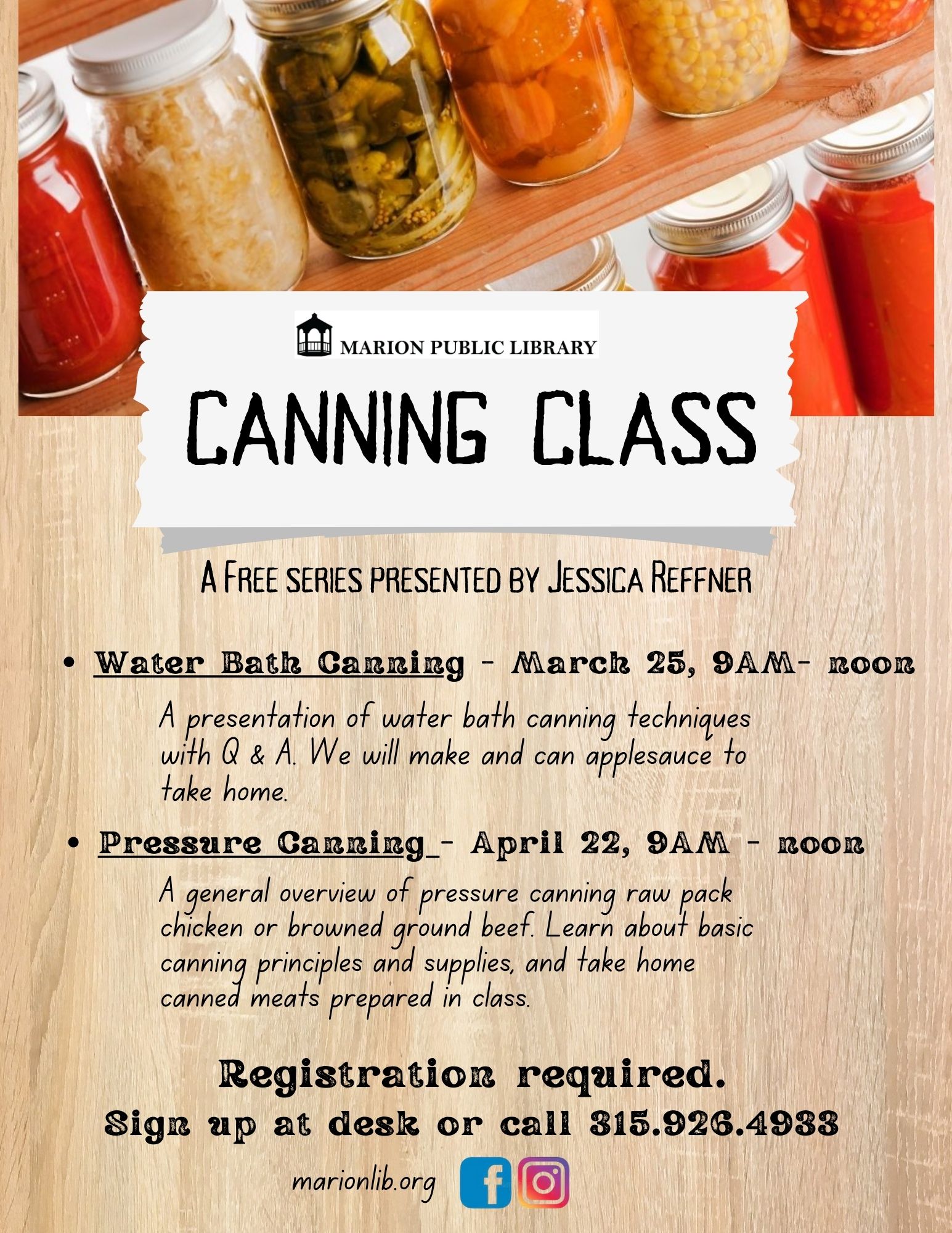 Home Food Preservation Learning Series
